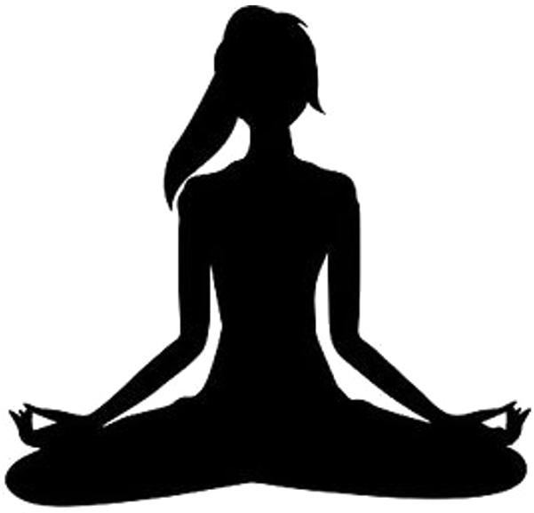 Imagem mulher meditando